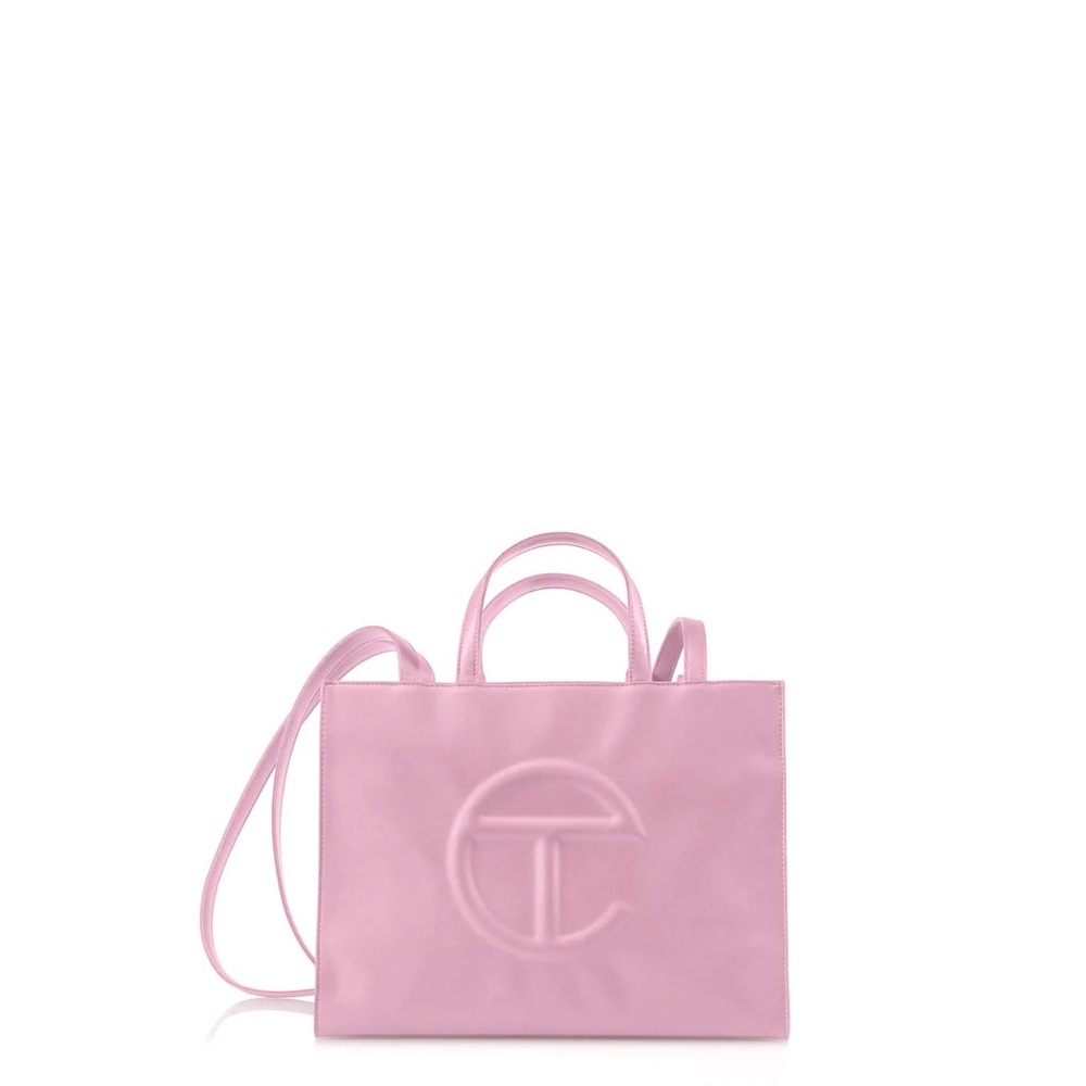 Telfar Medium Bubblegum Shopping Bag